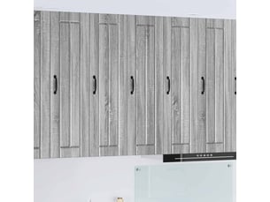 Meuble mural de cuisine, armoire de cuisine sonoma gris 30x31x100cm