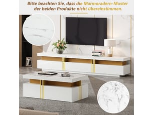 Meuble tv coloris blanc  <strong></strong>  <strong></strong>