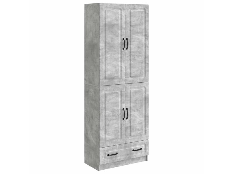  Buffet - ensemble de meubles 2 pc gris béton bois d'ingénierie  - Conforama A