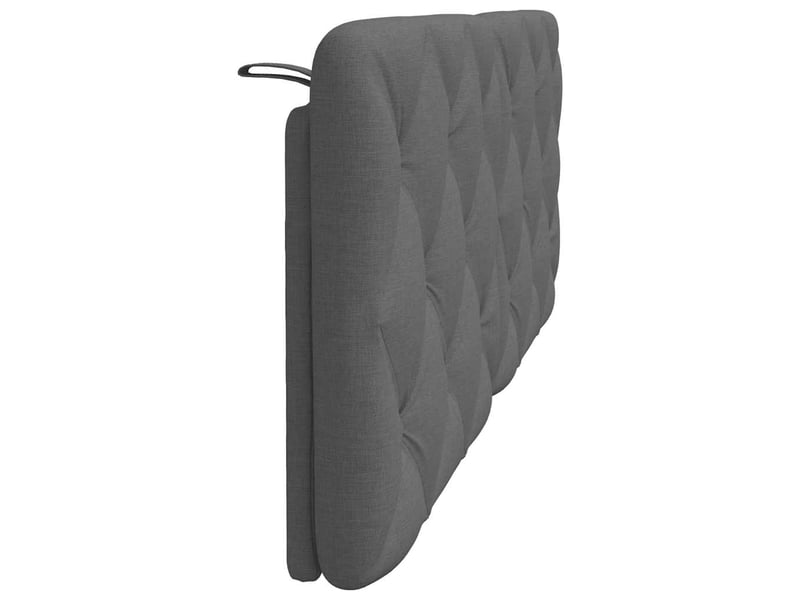  Coussin de tête de lit gris foncé 140 cm tissu cf55945  - Conforama E
