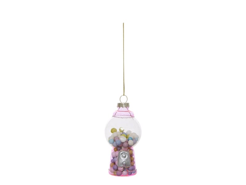  Suspension de sapin distributeur de bonbons en verre 9 cm  - Conforama A
