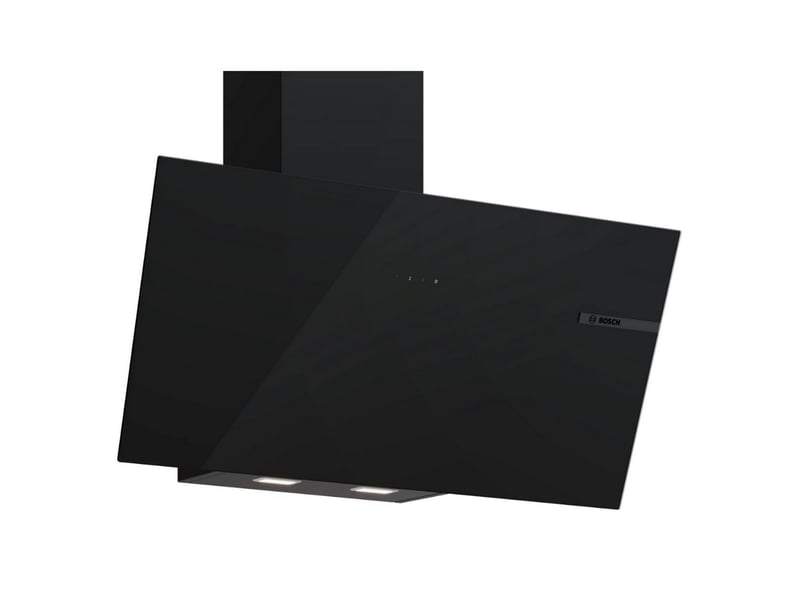  Bosch - bosch. Hotte décorative. 80 cm. Ser4. Noir. 3 niveaux. Evacuationrecyclage. Evac. Air mode normal max mode intensif : 560 m3h. 63 db. Touch select. Led 2x2.5w. Classe énergie b  dwk85df61 - DWK85DF61 - Conforama A