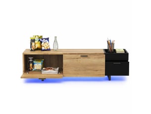 Meuble tv coloris bicolore  MEUBLIV  