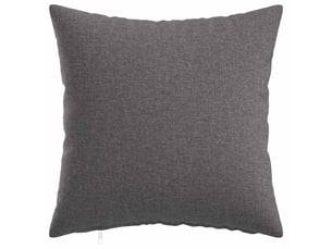 Lot de 6 housses de coussin heerlen gris clair 50 x 50 cm tissu cf49630