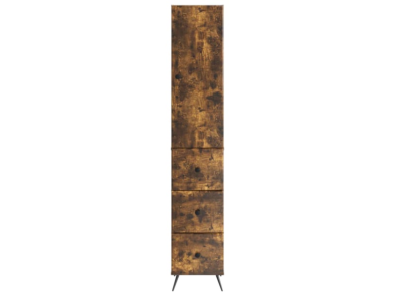 Ensemble de meubles 2 pcs, rangement de salon 34,5x34,5x90 cm bois d'ingénierie shl4634 - Conforama E