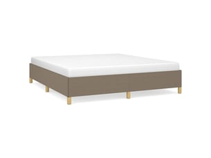 Lit 2 places 180x200 cm    coloris taupe