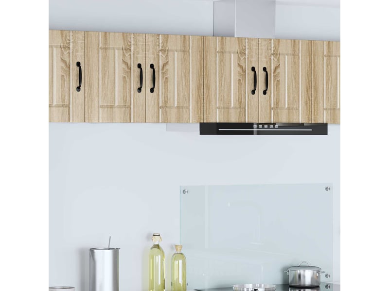  Meuble mural de cuisine | armoire de cuisine 2 pcs chêne sonoma bois d'ingénierie shl9180  - Conforama B