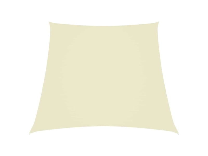  Voile de parasol - voile d'ombrage tissu oxford trapèze 24x3 m crème  - Conforama B
