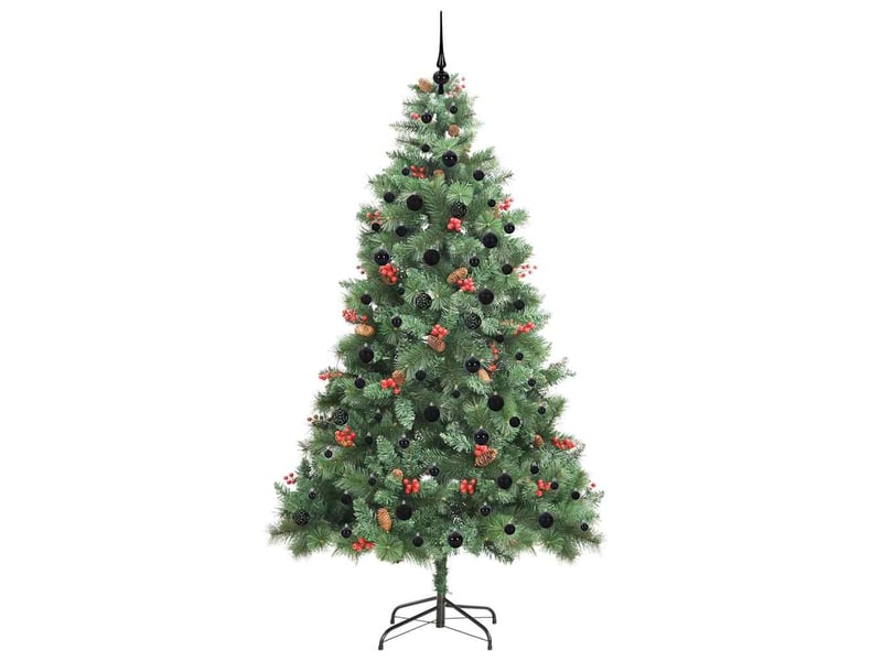  Sapin de noël, arbre de noël artificiel 300 led blanc chaud pvc et métal vert cf61037  - Conforama D