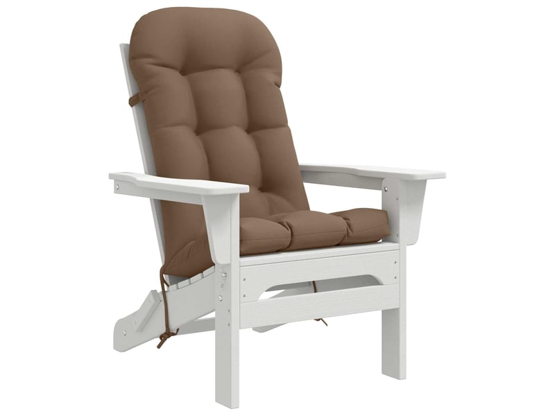 Coussin de transat ensoleillé, coussin pour bain de soleil putten 100 % polyester taupe cf56088 - Conforama C