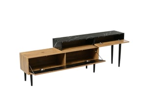 Meuble tv coloris bicolore 129 cm MODENVIE  
