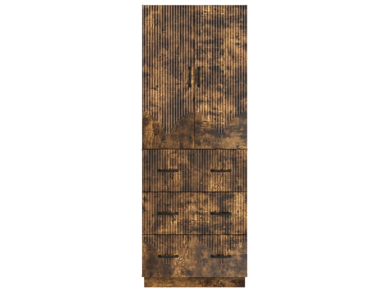  Ensemble de meubles 2 pcs, rangement de salon 66 x 34,5 x 87 cm bois d'ingénierie shl8385  - Conforama E