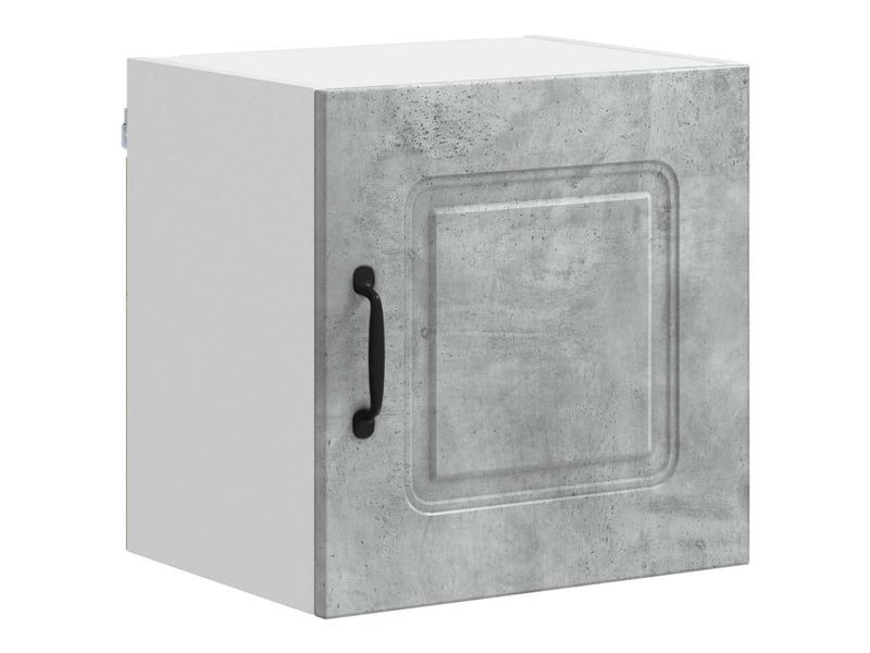  Meuble mural de cuisine | armoire de cuisine 2 pcs gris béton shl3766  - Conforama E