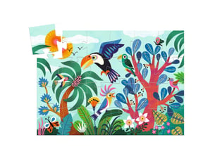 Puzzle silhouette coco le toucan 24 pieces