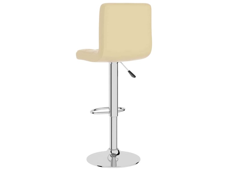  Tabouret de bar, chaise de bar crème similicuir shl82987  - Conforama E