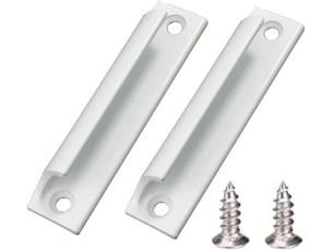 Pièces (blanc) poignée en alliage d'aluminium | poignée pour porte coulissante | poignée pour porte de balcon | poignée de tiroir