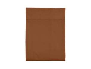 Drap plat uni en coton, les unis