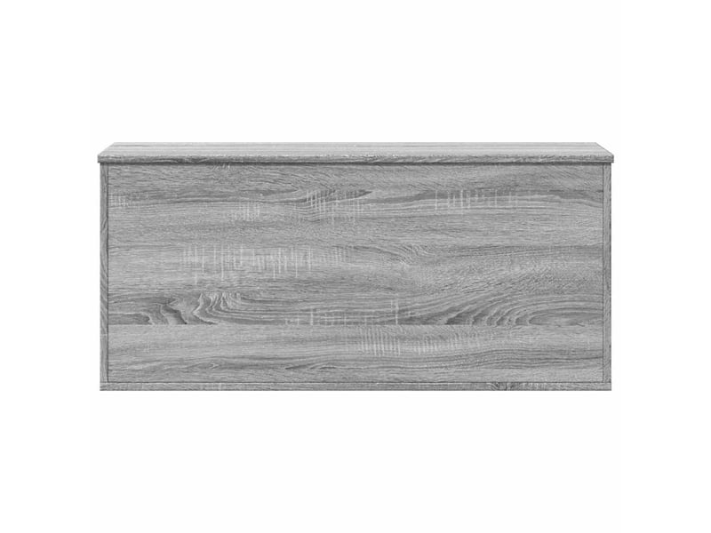  Boîte de rangement, coffre de rangement sonoma gris 100x42x46 cm bois d'ingénierie  - Conforama D
