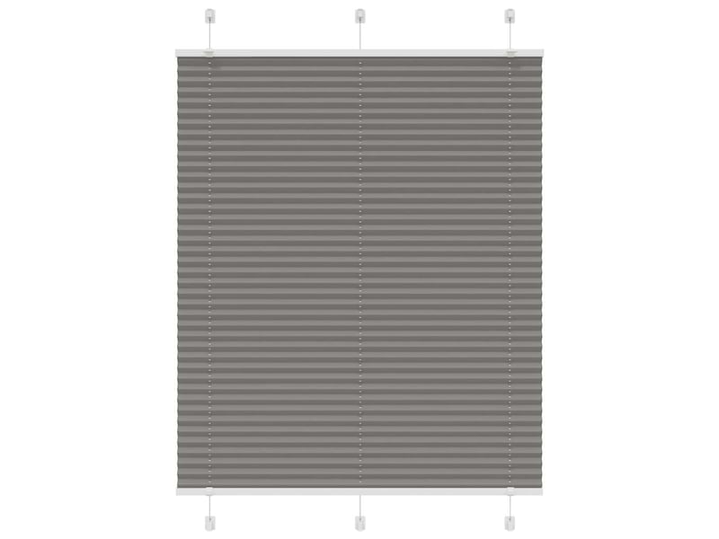 Store plissé, store de fenêtre anthracite 110x100 cm largeur du tissu 109,4 cm cf46682  - Conforama A