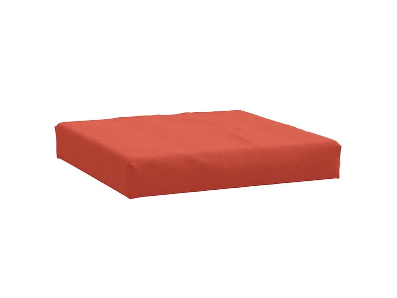  Lot de 2 coussins de palette, coussins de canapé rouge mélangé tissu cf59610  - Conforama E