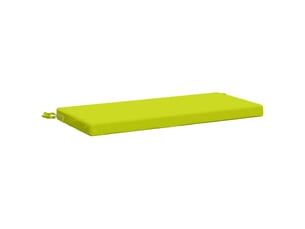 Coussin de banc, coussin d'assise, coussin de canapé soest 100 % polyester vert vif. 60 x 40 x 5 cm cf53765