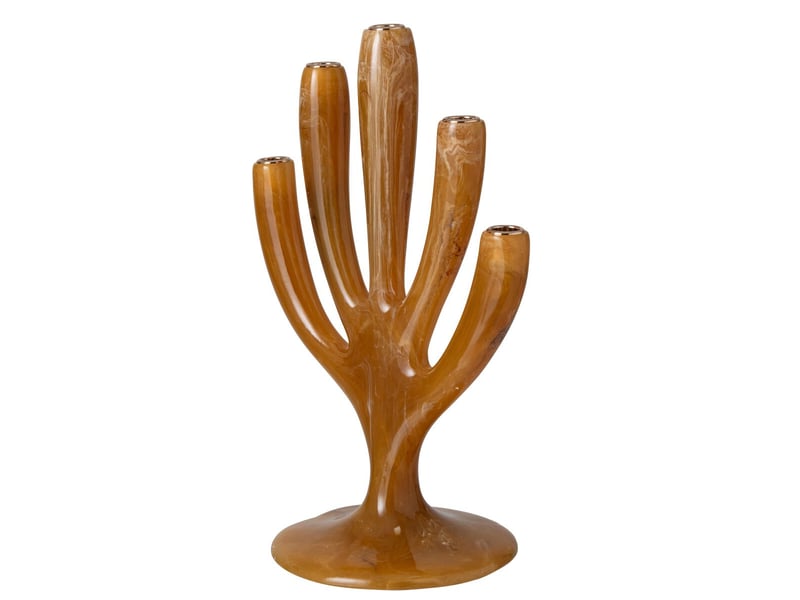  Chandelier arbre design bjarne 44cm caramel  - Conforama B