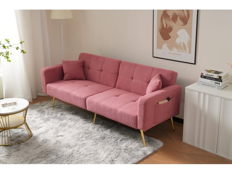 Canapé convertible, canapé-lit, pour intérieur, format adapté au salon, mobilier pour espace de vie, pour salon et séjour - Conforama C