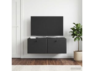 Meuble tv coloris noir 78.5 cm <strong></strong>  <strong></strong>