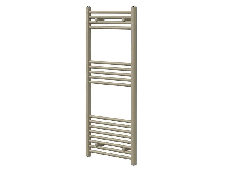  Luxebath sèche-serviettes design sahara 600 x 1200 mm, raccordement latéral, droit, haute conductivité thermique, radiateur mural porte-serviettes pour salle de bain, puissance 530 w, beige mat ECD Germany GmbH - Conforama A