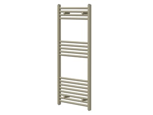 Luxebath sèche-serviettes design sahara 600 x 1200 mm, raccordement latéral, droit, haute conductivité thermique, radiateur mural porte-serviettes pour salle de bain, puissance 530 w, beige mat