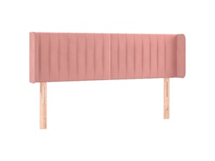 Tete de lit A poser largeur 147 cm rose