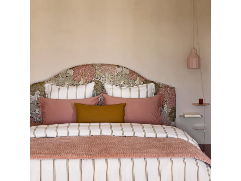 Housse de couette en jacquard rayé ugolin 25151 - Conforama A