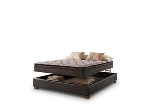 Ensemble matelas et sommier 160x200 cm Ressorts + mémoire de forme <strong>Sampur</strong> <strong>PREMIUM</strong> soutien Medium épaisseur 25 cm