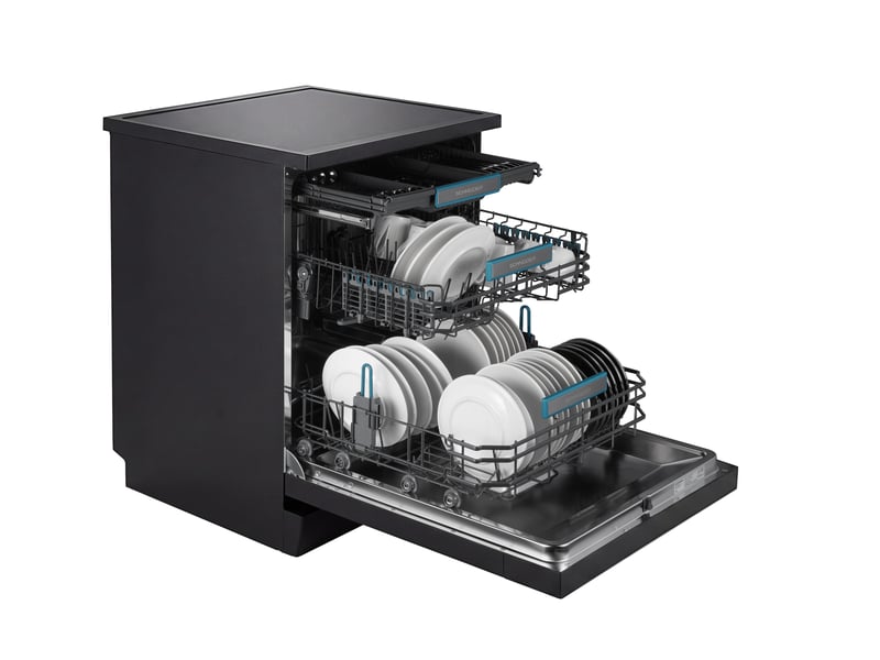 Schneider scdw1542bb - lave-vaisselle 15 couverts pose libre 60cm noir SCDW1542BB - Conforama E