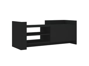 Meuble tv coloris noir 100 cm <strong></strong>  <strong></strong>