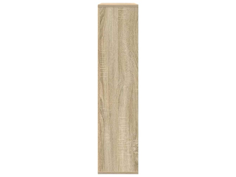  Bibliothèque, meuble de rangement salon chêne sonoma 89x24x101,5 cm bois d'ingénierie  - Conforama E