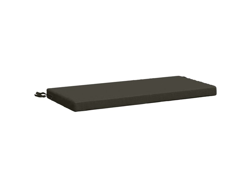  Coussin de banc, coussin d'assise, coussin de canapé soest 100 % polyester anthracite 80 x 40 x 5 cm cf52989  - Conforama A