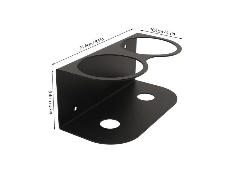 Support mural pour vaporisateur tout usage, support de rangement robuste en acier carbone pour garage, maison, artisanat et espace de travail  - Conforama D