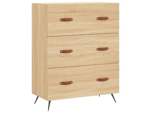 Commode 1 tiroir(s)    <strong></strong> <strong></strong> coloris beige largeur 69.5 cm
