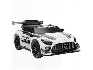 Voiture électrique enfant 115x66x44 cm sous licence mercedes-amg blanche