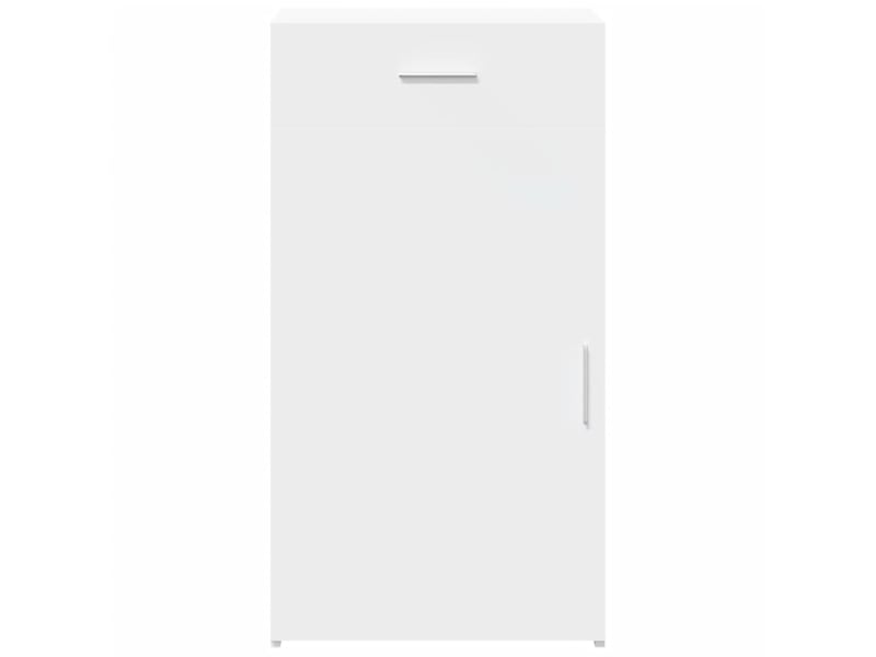  Buffet - bahut - meuble de rangement blanc 50x42,5x93 cm bois d'ingénierie  - Conforama D