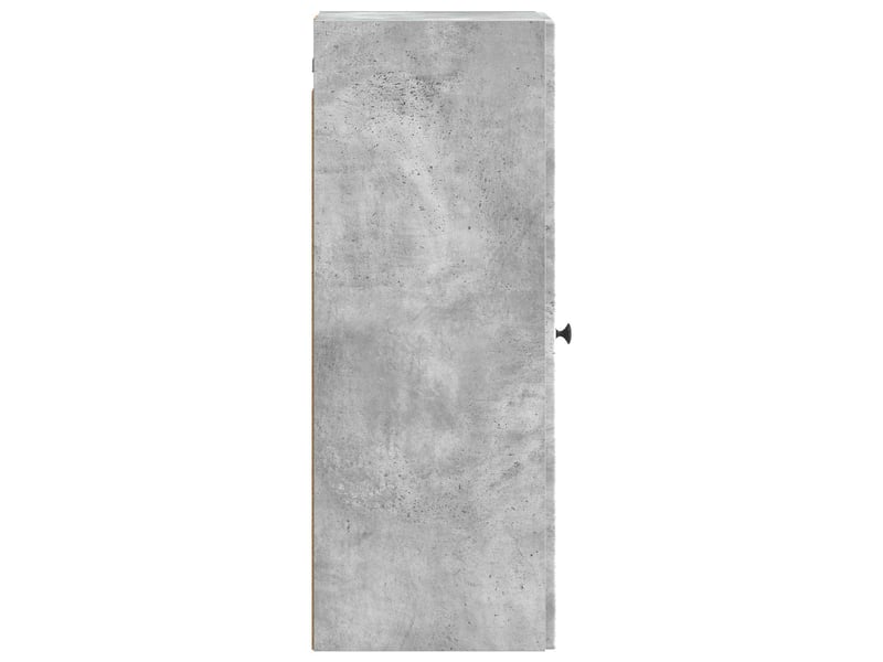 Armoire murale salon gris béton 33x34,5x90cm bois d'ingénierie shl4586  - Conforama E