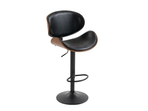 tabouret de bar assise réglable en hauteur  <strong>HAUSS SPOLE</strong>  - noir hauteur d'assise 59 cm vendu Par paire