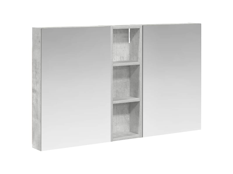  Ensemble de meubles de salle de bain 3 pcs 100x10.5x60.5 cm shl1214  - Conforama A