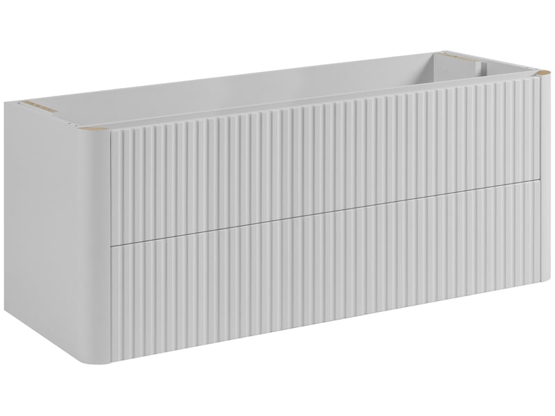 Meuble sous vasque suspendu linea 120 cm blanc - Conforama A