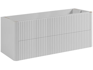 Meuble sous vasque suspendu linea 120 cm blanc
