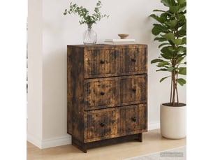 Armoire de rangement bureau, armoire à tiroirs 66 x 34,5 x 90 cm bois d'ingénierie shl969