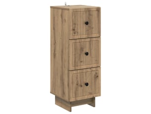 Armoire de rangement bureau, armoire à tiroirs 33 x 34.5 x 90 cm bois d'ingénierie shl3249