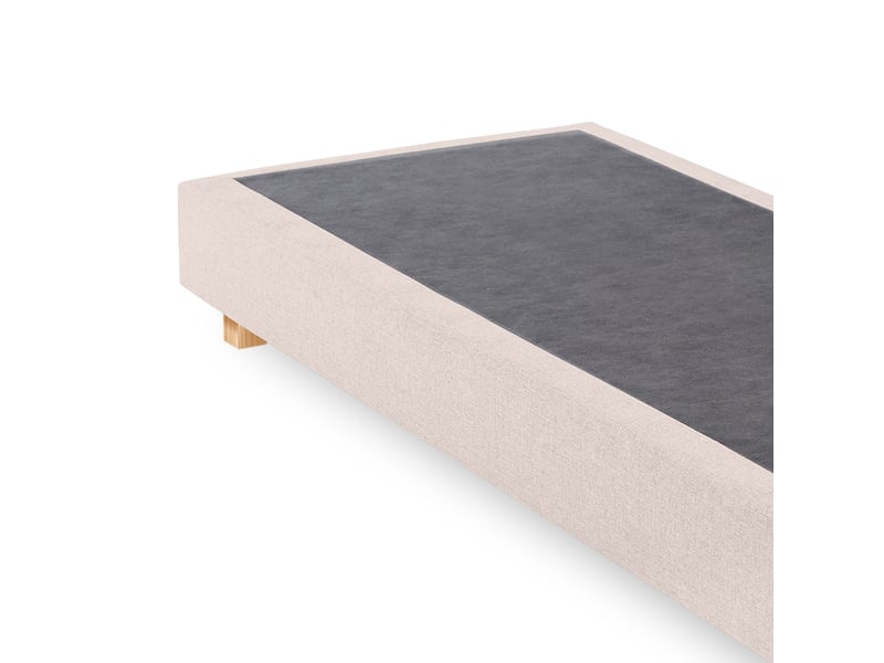  Sommier tapissier 90x200 cm beige confortluxe  - Conforama C