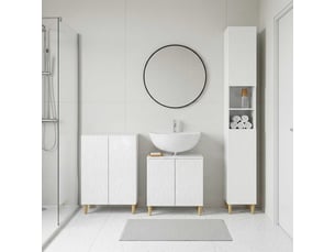 Ensemble de meuble de salle de bain 3 pièces delft cf63365